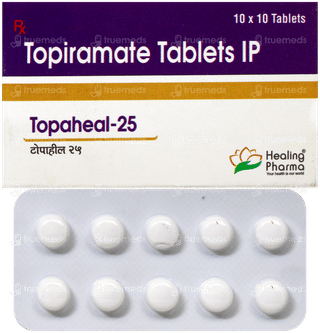 Topaheal 25 Tablet 10